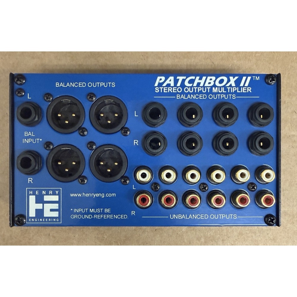Henry‎ Engineering PATCHBOX II Analog Stereo and Signal Converter